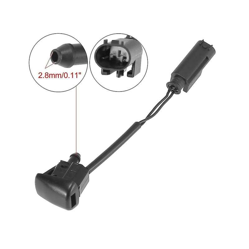 Automobile Front Hood Nozzle Windshield Nozzle for 61667046060