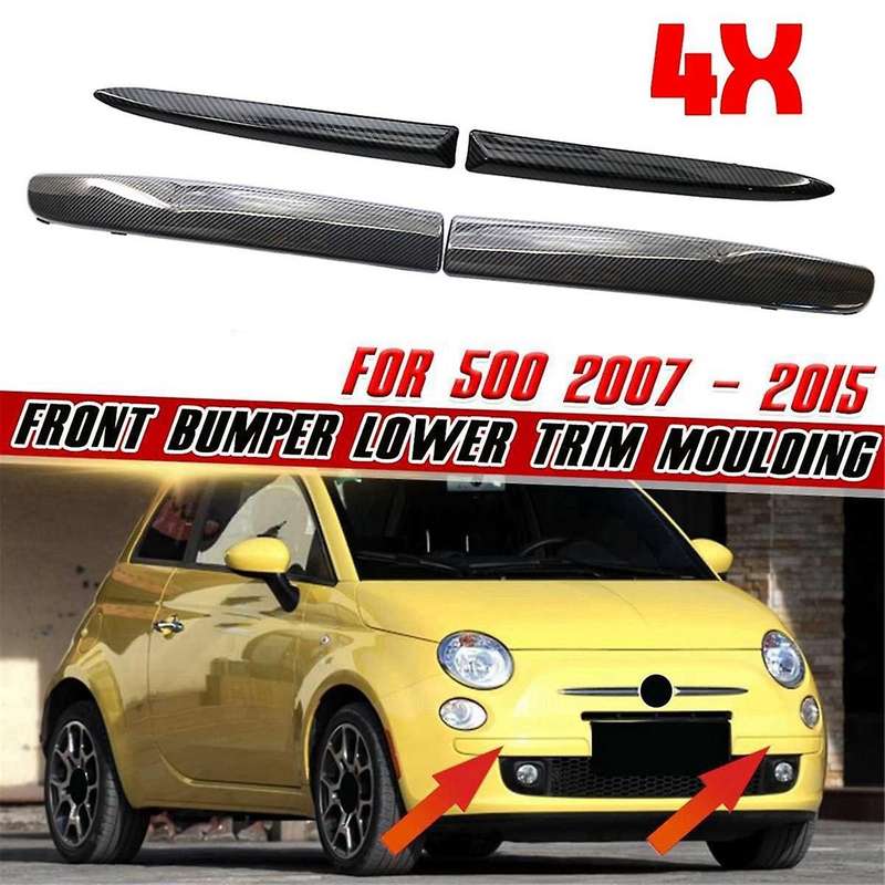 Automobile Front Bumper Upper Trim Strip Suitable for 500 2007-2015 35455041 735455042 735455056 73