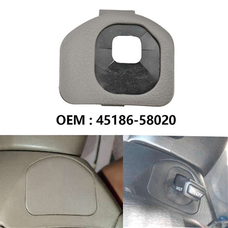 Automobile Gray Cruise Control Switch Dust Cover Steering Wheel Lower Cover for Land Cruiser 45186-5