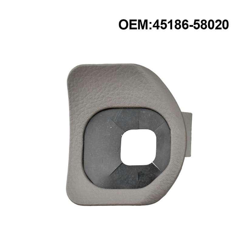 Automobile Gray Cruise Control Switch Dust Cover Steering Wheel Lower Cover for Land Cruiser 45186-5