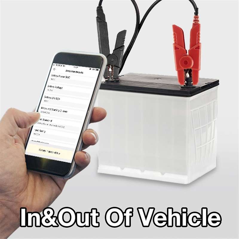 Automobile General Bluetooth Version 12V 2000CCA Battery Tester Voltage Battery Analyzer Storage Ba