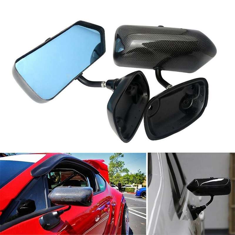 Automobile General Modified Rearview Mirror Style Carbon Fiber Grain Rearview Mirror Side Door Rearv