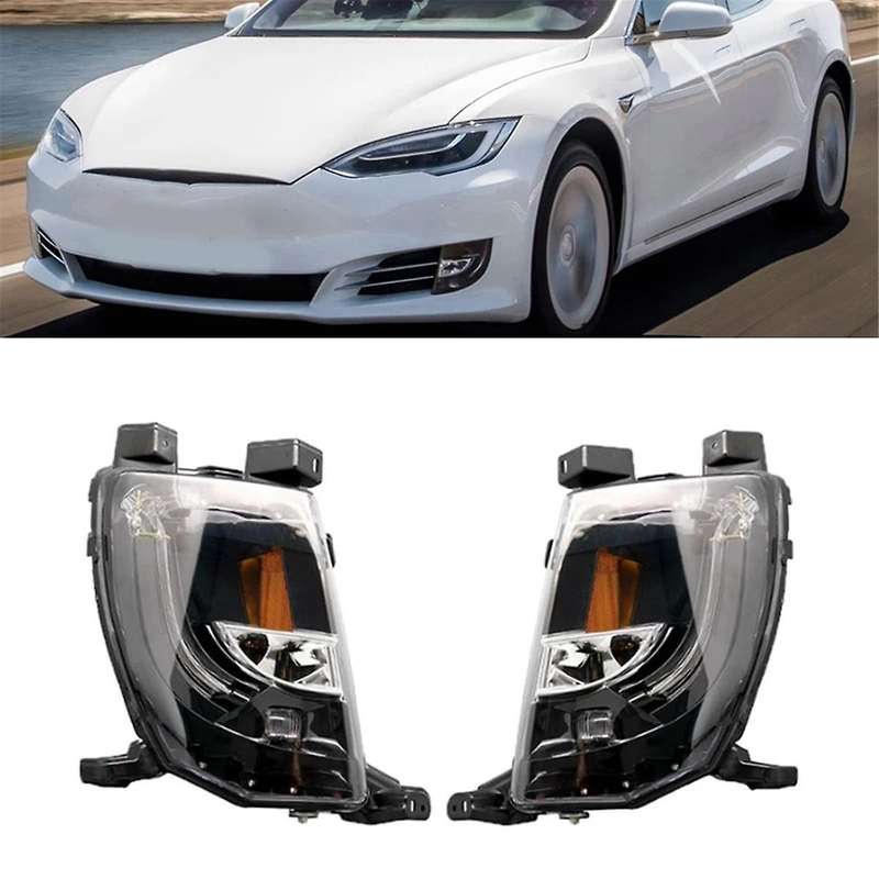 Automobile Led Front Fog Light Front Bumper Fog Light High Configuration for Model S 2016-2021 Us Ve