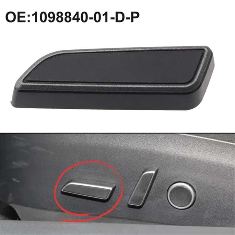 Automobile Left Hand Seat Cushion Button Seat Switch for Model 3/y 1098840-01-d