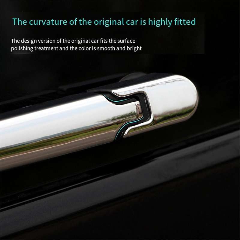 Automobile Rear Wiper Trim Strip Rear Wiper Cover Bright Strip Rear Wiper Protective Cover for 16-24