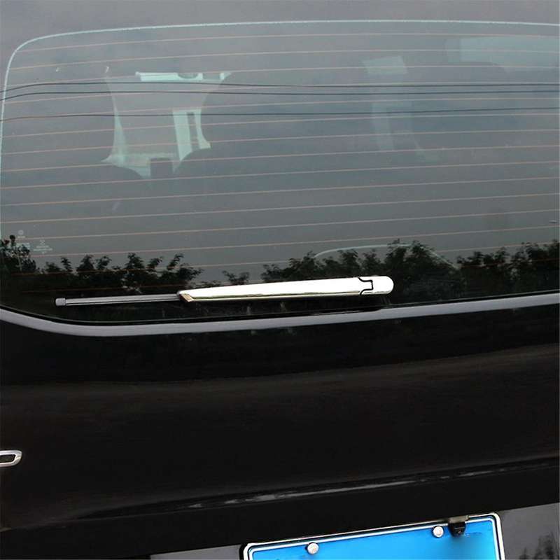 Automobile Rear Wiper Trim Strip Rear Wiper Cover Bright Strip Rear Wiper Protective Cover for 16-24