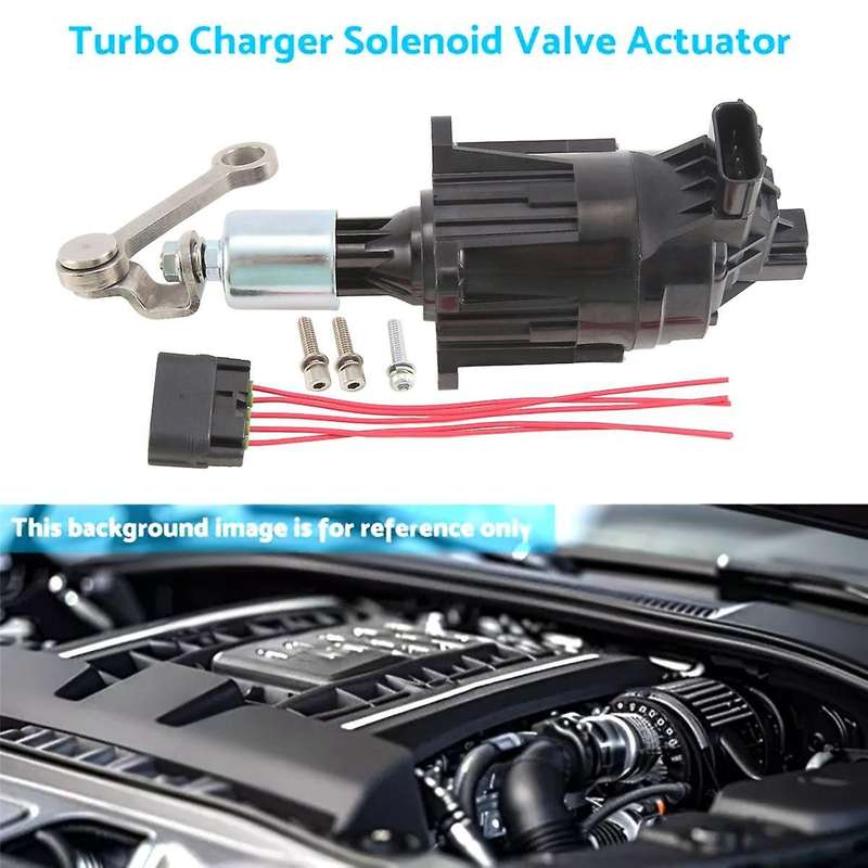 Automobile Turbocharger Solenoid Valve Actuator with Wire K6T52372 for 1.5L Turbo 2016-2019