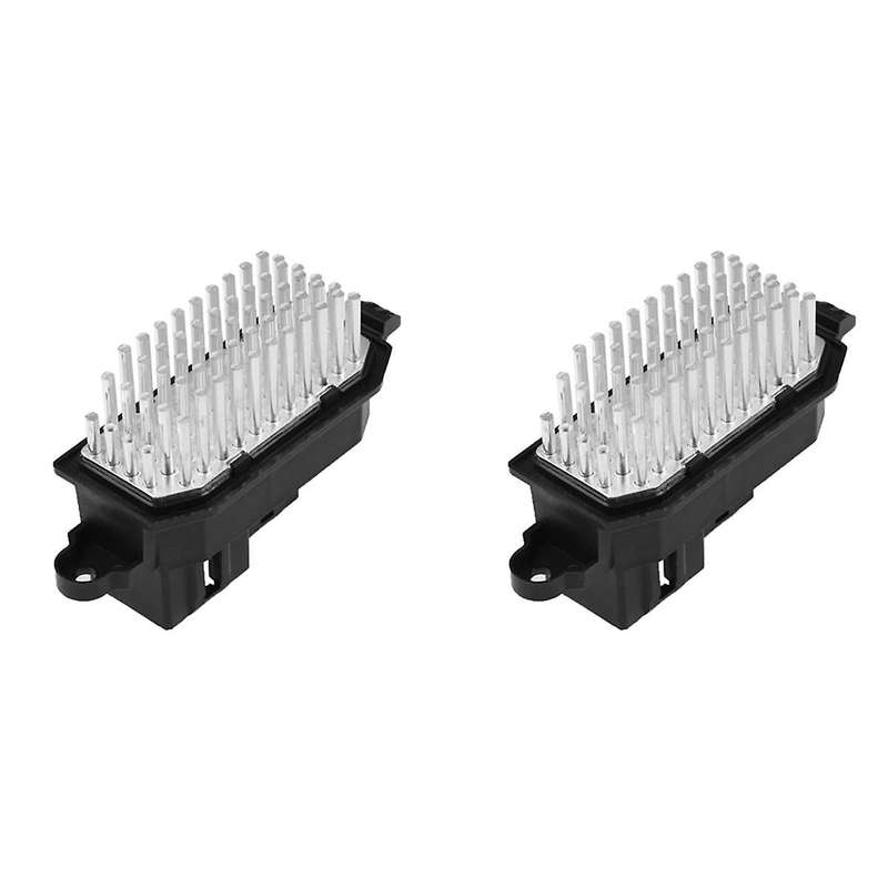 Automotive 2pcs Blower Fan Motor Heater Resistor for Transit Wagon B-max Ecosport Tourneo Av1119e62