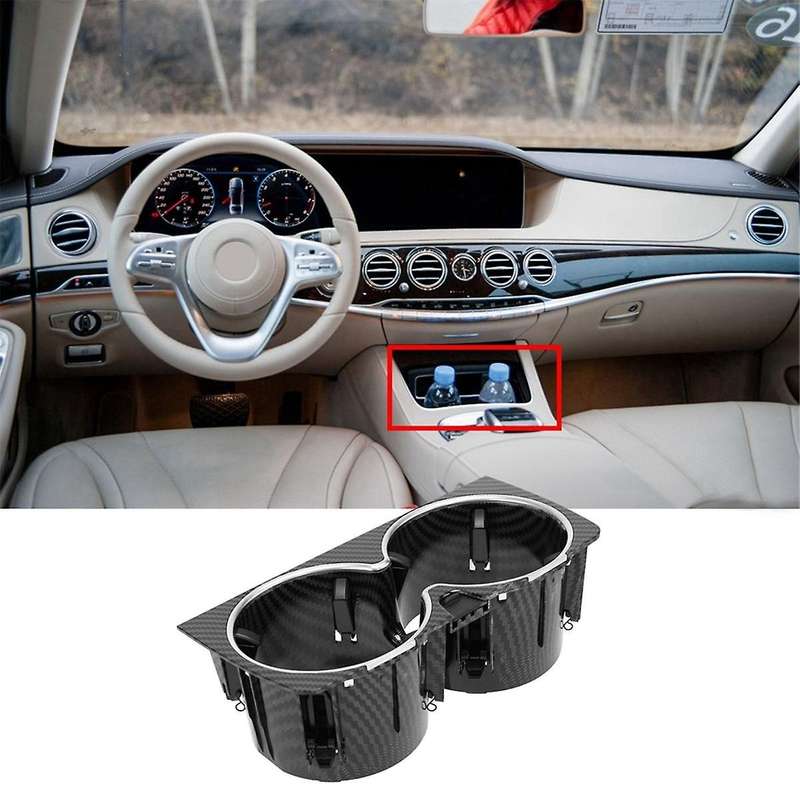 Automotive Center Console Drink Cup Holder Storage Box Water Cup Holder for W222 S-class 18-20 A2226