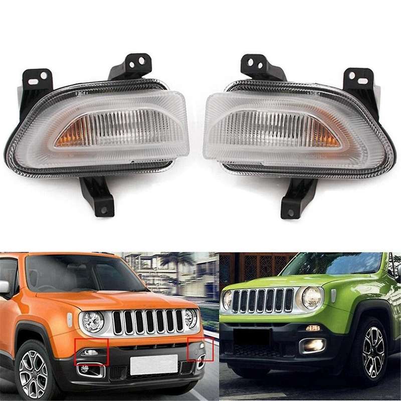 Automotive Daytime Running Lights Front Bar Lights Headlights for Liberty 68256431aa 68256432aa