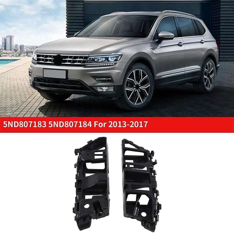 Automotive Front Bumper Bracket Mounting Bracket Holder for 2013-2017 5ND807183 5ND807184