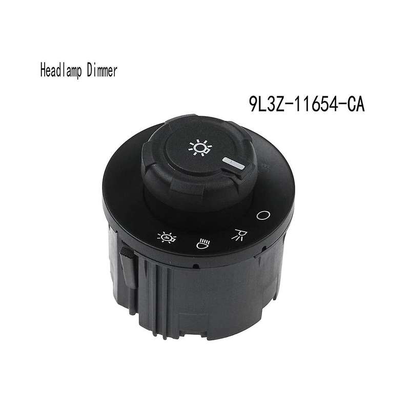 Automotive Headlight Fog Lamp Switch Head Light Dimmer Switch for 2009-2017 F-450 Super Duty 9l3z-1