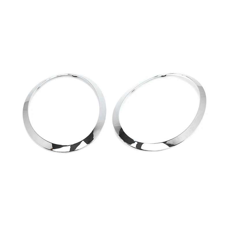 Automotive Headlight Trim Ring Fog Lamp Ring for R56 R55 R57 R58 R59 Jcw 07-15 51712355791 517123557