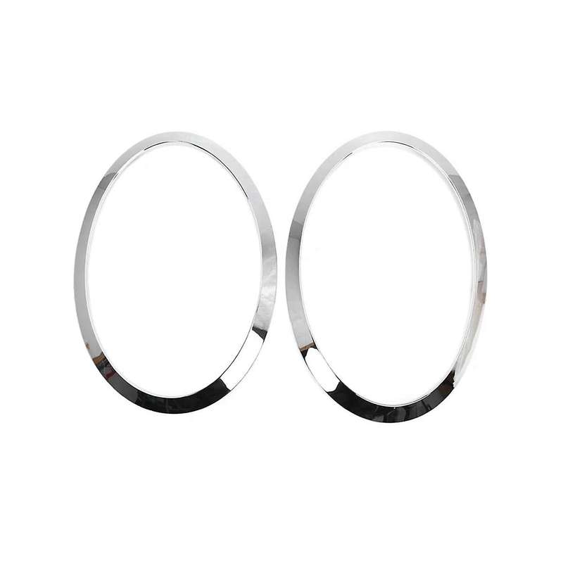 Automotive Headlight Trim Ring Fog Lamp Ring for R56 R55 R57 R58 R59 Jcw 07-15 51712355791 517123557