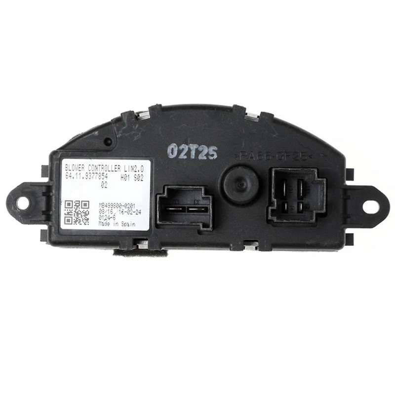 Automotive Heater Resistor Blower Resistor Motor Regulator for I3 2014 - 2017 X1 2016 - 2017 641193