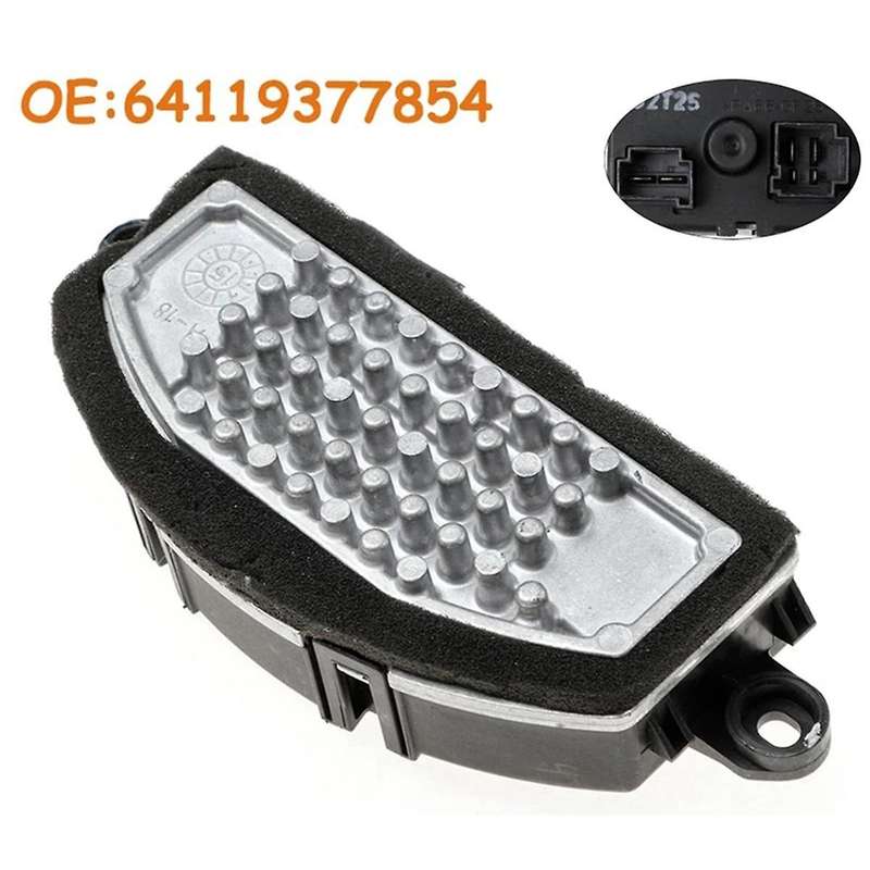Automotive Heater Resistor Blower Resistor Motor Regulator for I3 2014 - 2017 X1 2016 - 2017 641193