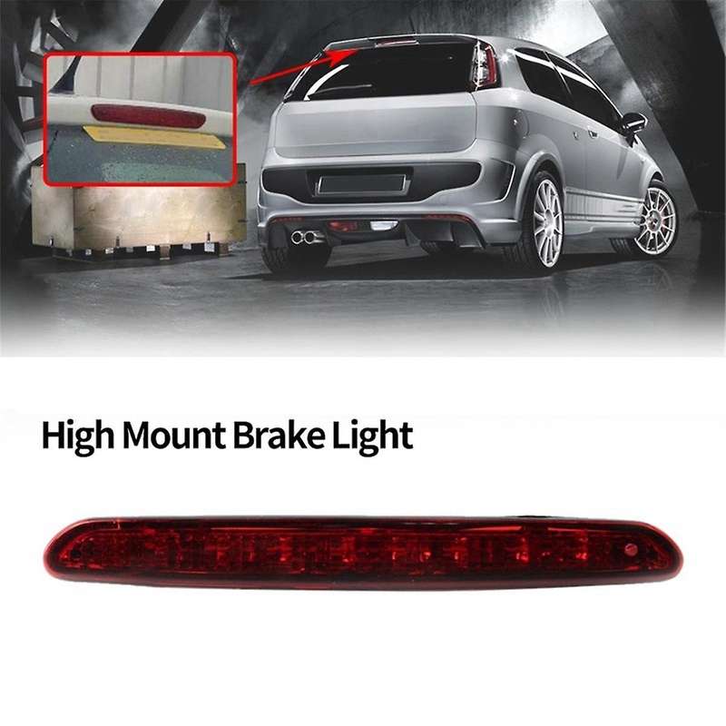 Automotive High Mounted Brake Light Brake Warning Light Third Brake Light for Grande Punto 2012-201