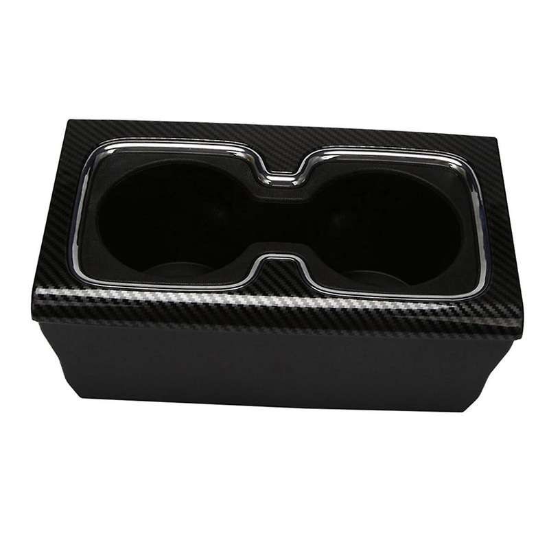 Automotive Interior Center Console Cup Holder for 1500 2500 Hd 3500 Hd 23467147 23467146 Carbon