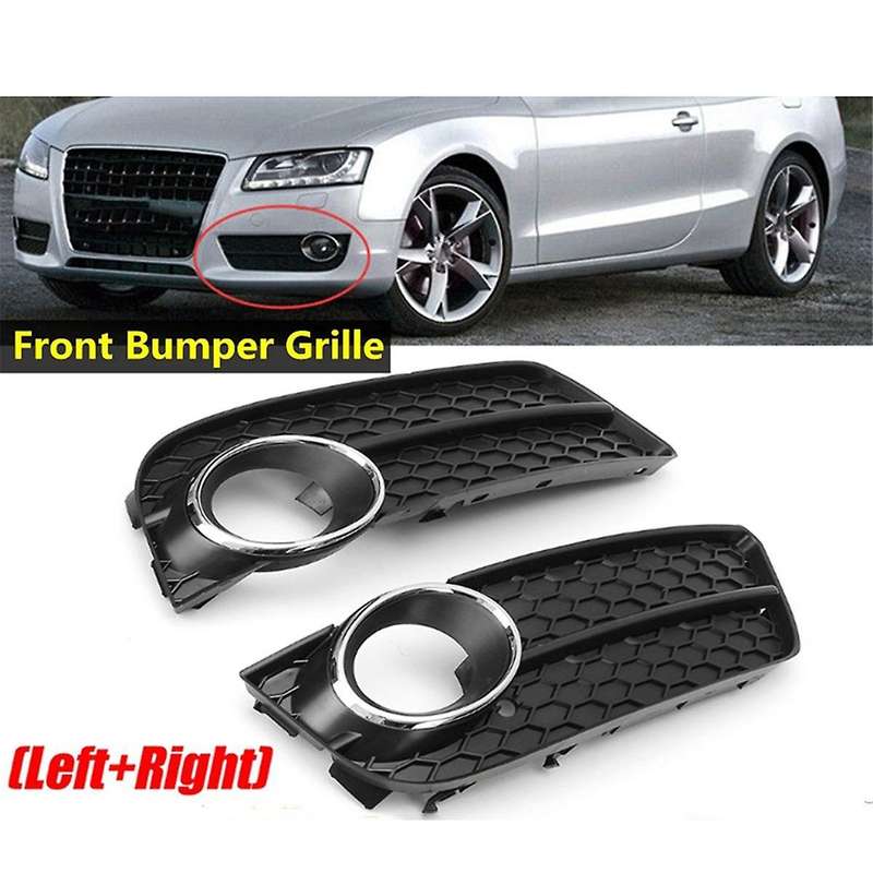 Automotive Lower Mesh Grille Fog Lamp Frame Lower Center Mesh Fog Lamp Frame for A5 2008-2011 8t0807