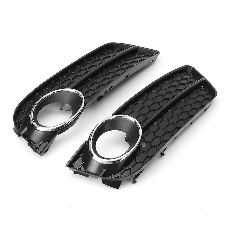 Automotive Lower Mesh Grille Fog Lamp Frame Lower Center Mesh Fog Lamp Frame for A5 2008-2011 8t0807