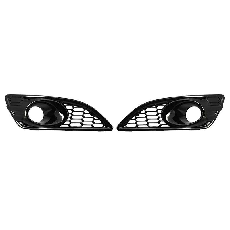 Automotive Perforated Fog Lamp Cover Honeycomb Mesh Grille for Fiesta 2013-2017 C1bb15a298aa C1bb15