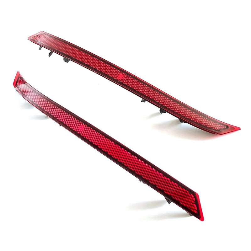 Automotive Rear Bumper Reflector Bumper Reflector Strip for Velar L560 2017-2023 LR093435 LR093436