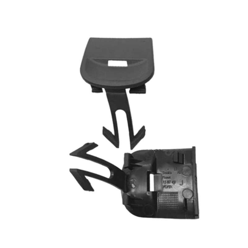 Automotive Rear Bumper Trailer Hook Cover Rear Trailer Cover for 2007-2010 95550544910 95550545010