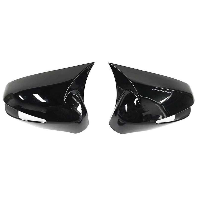 Automotive Rearview Mirror Cover Horn Side Mirror Shell Decoration for 8th Gen 2006-2011