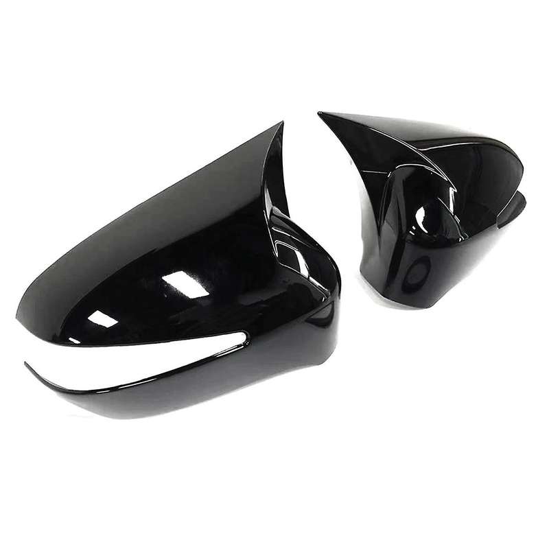 Automotive Rearview Mirror Cover Horn Side Mirror Shell Decoration for 8th Gen 2006-2011