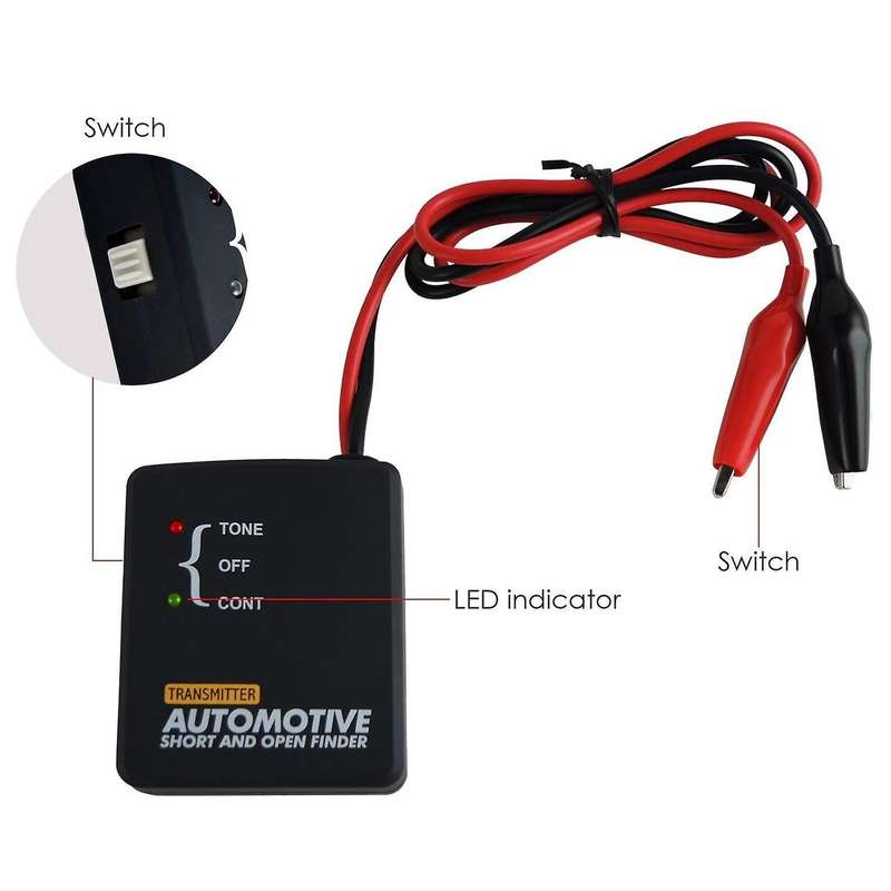 Automotive Short Open Repair Tester Tool,EM415Pro Automotive Tester Cable Wire Short Open Finder Rep