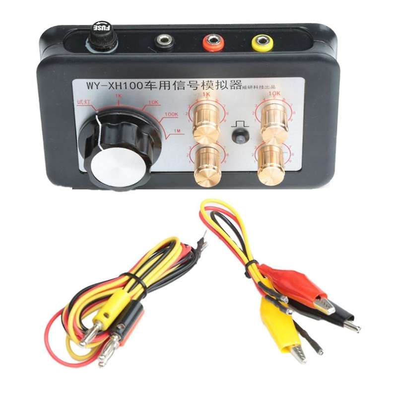 Automotive Signal Simulator 12V XH100 Water Fuel Temperature Sensor Rail Pressure Sensor for Car Dia