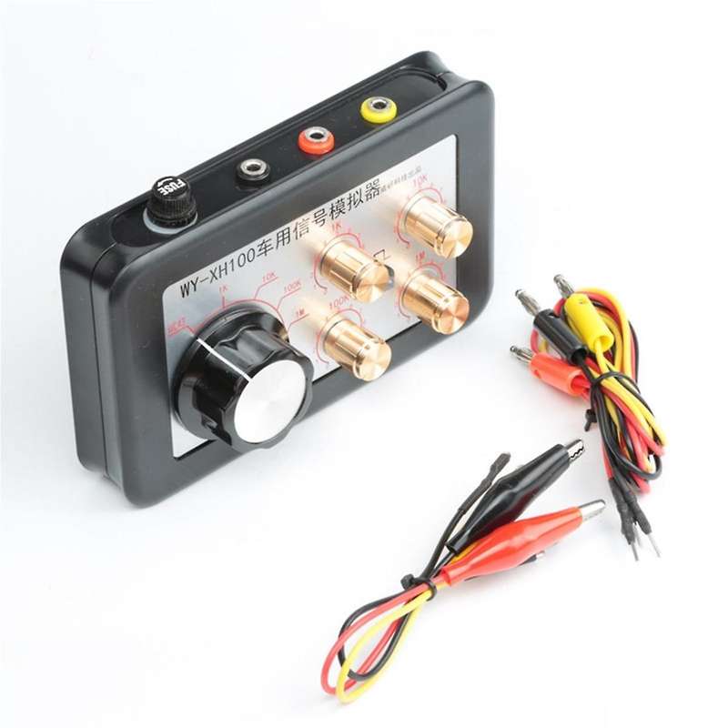 Automotive Signal Simulator 12V XH100 Water Fuel Temperature Sensor Rail Pressure Sensor for Car Dia