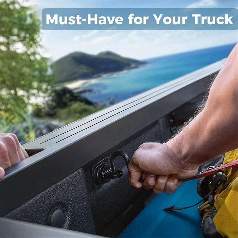 Automotive Truck Bed Cargo Tie Down Kit Truck Bed Cargo Hooks for 2014-2021 23146899