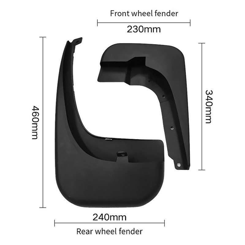 Automotive Tire Soft Cover Mud and Sand Blocking Board for - 2016-2021 Parts