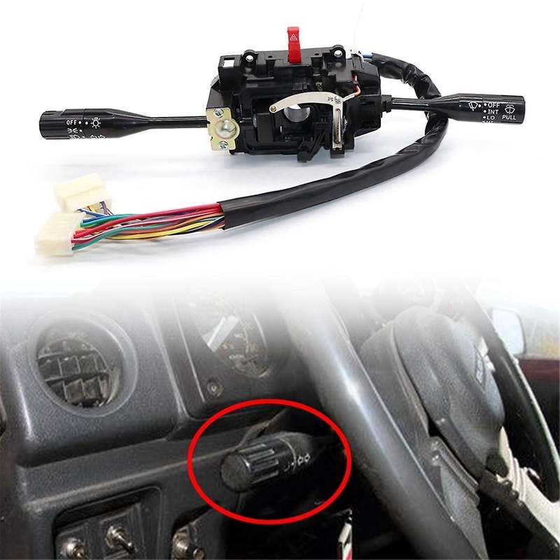 Automotive Turn Signal Switch Multi-Function Combination Switch for Samurai -1995 37400-83410