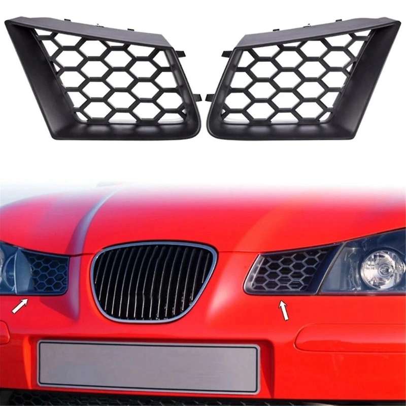 Automotive Waist Grille Radiator Grille Honeycomb Center Grille for Seat 6L 2002-2009 9182921