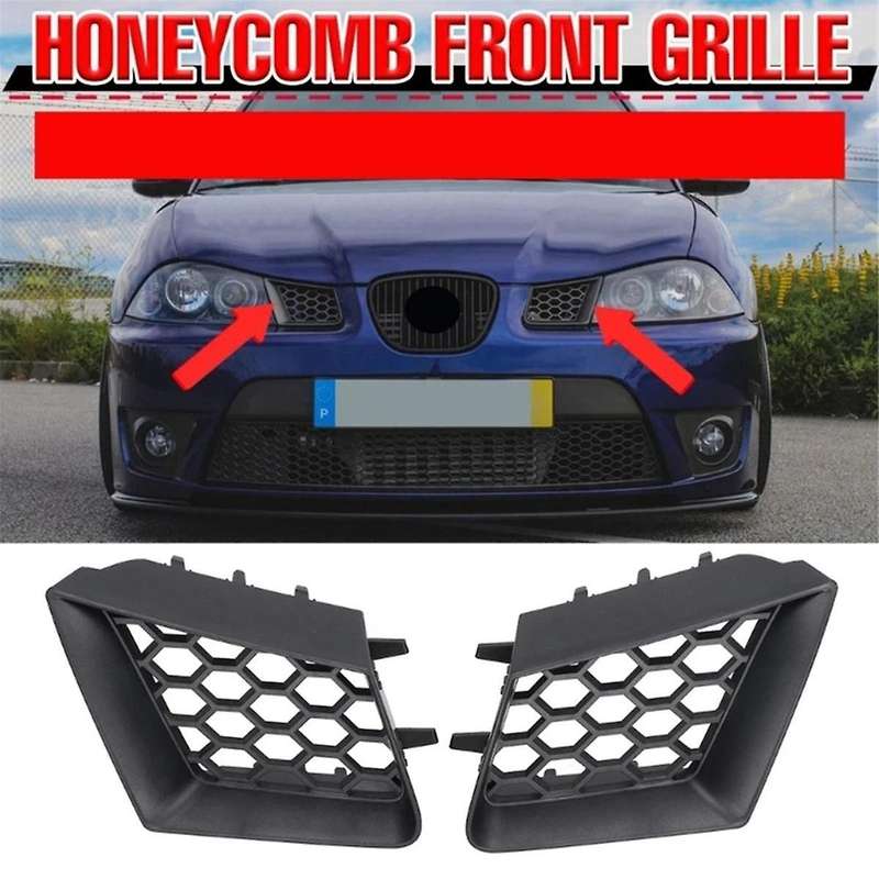 Automotive Waist Grille Radiator Grille Honeycomb Center Grille for Seat 6L 2002-2009 9182921
