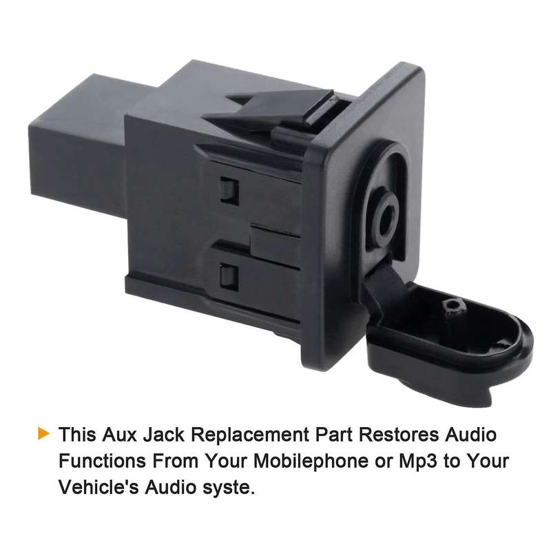 Auxiliary Input Jack Accord Aux Port Replacement 39112-TA0-A01 for Accord Sedan Pilot