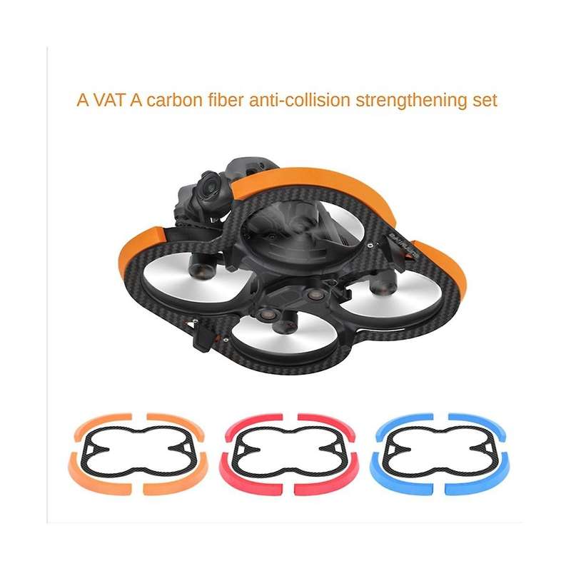 Avata Anti-collision Protection Ring Carbon Fiber Board Traverser Anti-scratch Blade Accessories