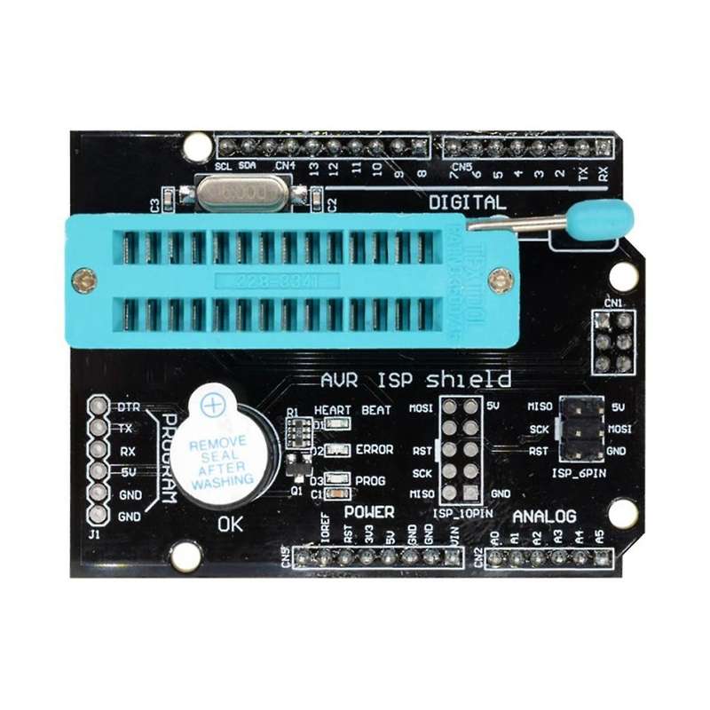 AVR ISP Universal Programmer Expansion Board Shield Burning Bootloader for Atmega328P Module Atmega