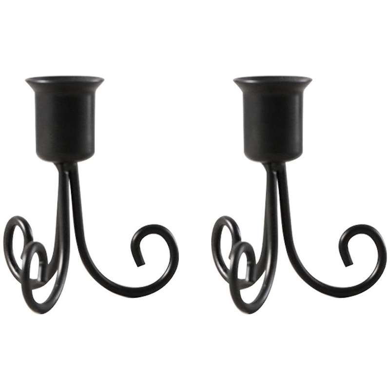 B Classic Taper Candle Holder, Candle Stand, Iron Candle Stand, Candlestick Holder for Party Wedding