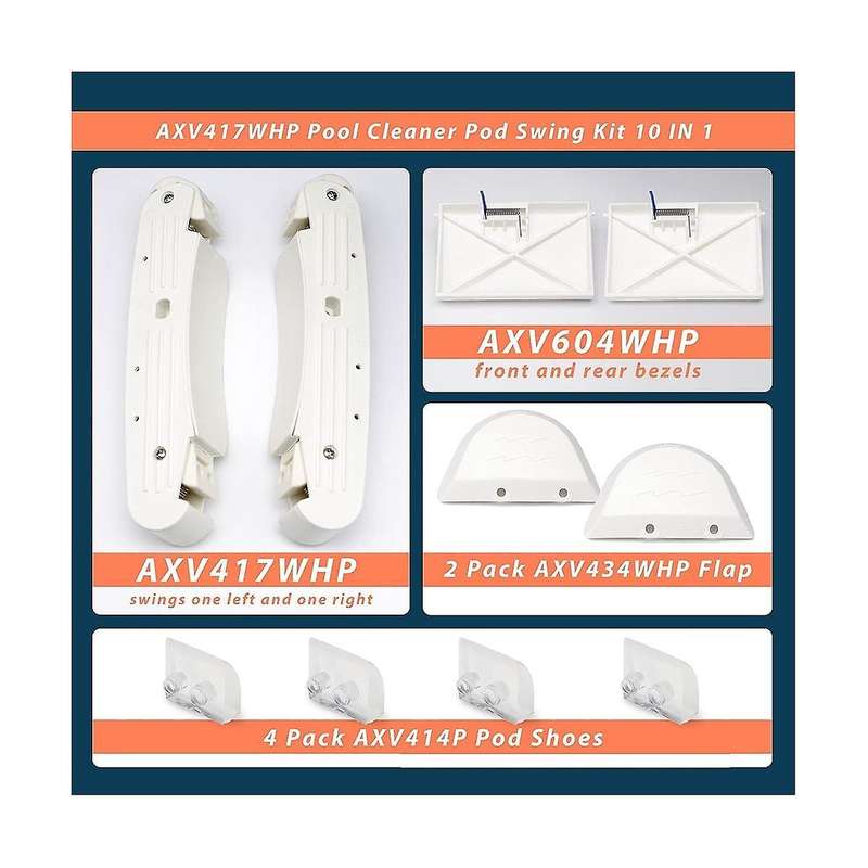 Axv417whp Pool Cleaner Pod Swing Kit Compatible with Pool Cleaner, Axv604whp Axv434whp Axv414p