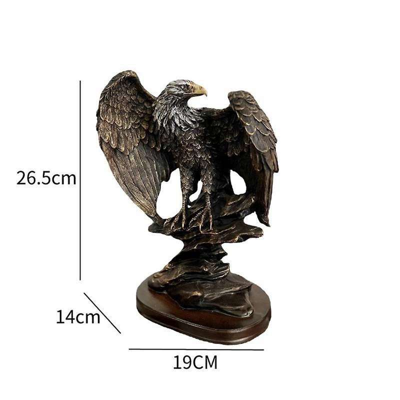 B Imitation Root Animal Head Statue, Retro Sculpture,Artificial Resin Ornaments,Suitable for Office