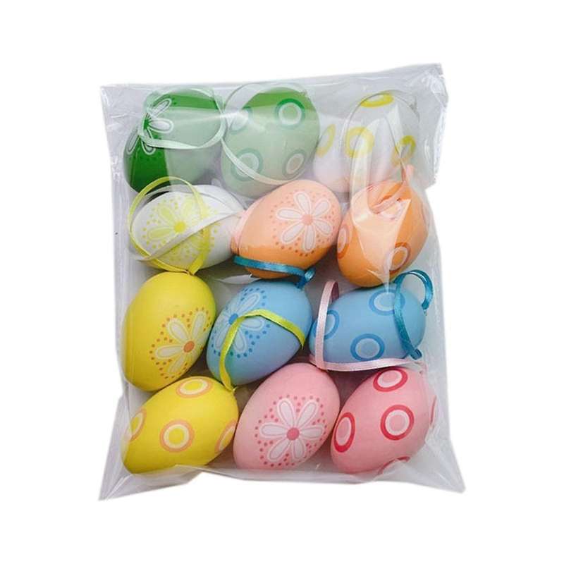 B Easter DIY Hand-Painted Eggs Kindergarten Coloring Toys Simulation Eggs Coloring Eggs