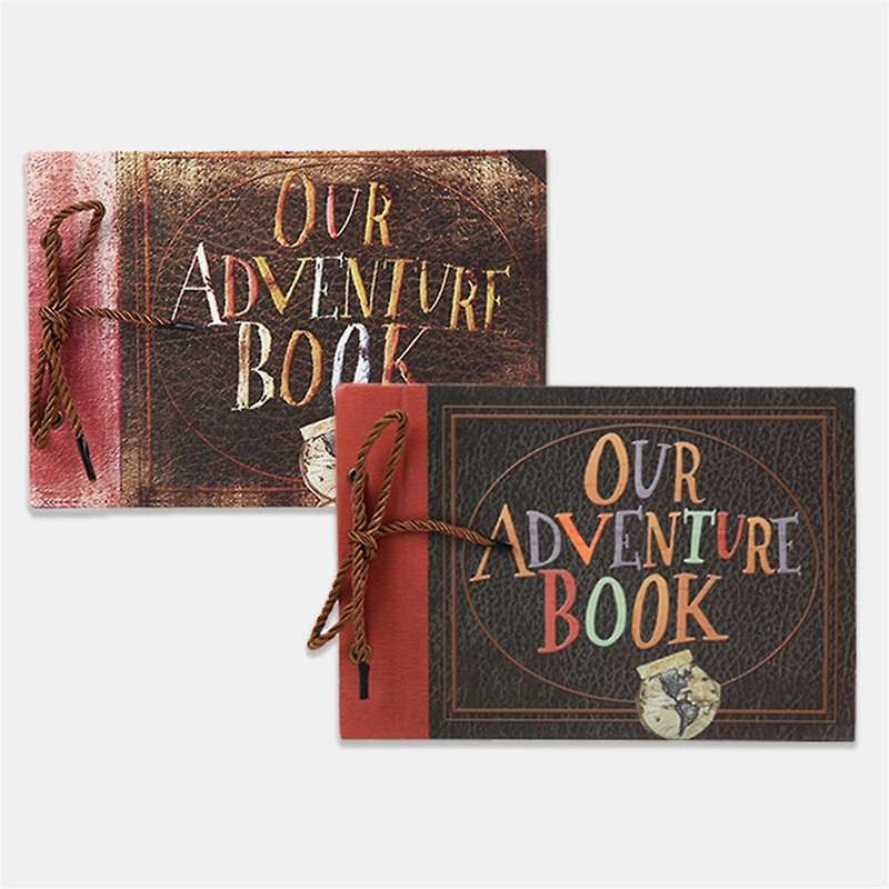 B Scrapbook Photo Album,our Adventure Book Scrapbook,hard Cover Travel Scrapbook for Anniversary, We