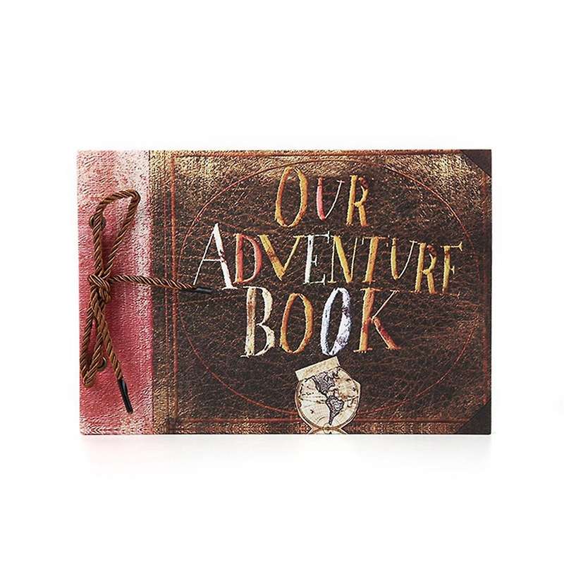 B Scrapbook Photo Album,our Adventure Book Scrapbook,hard Cover Travel Scrapbook for Anniversary, We
