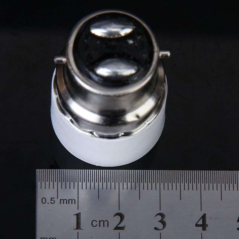 B22 to E14 Screw LED Light Bulb Socket Adapter Converter