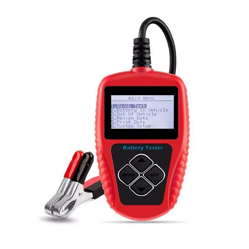 Ba101 Car Battery Tester 12v 100-2000cca Battery System Detect Auto Load Battery Analyzer Pk Kw208 A