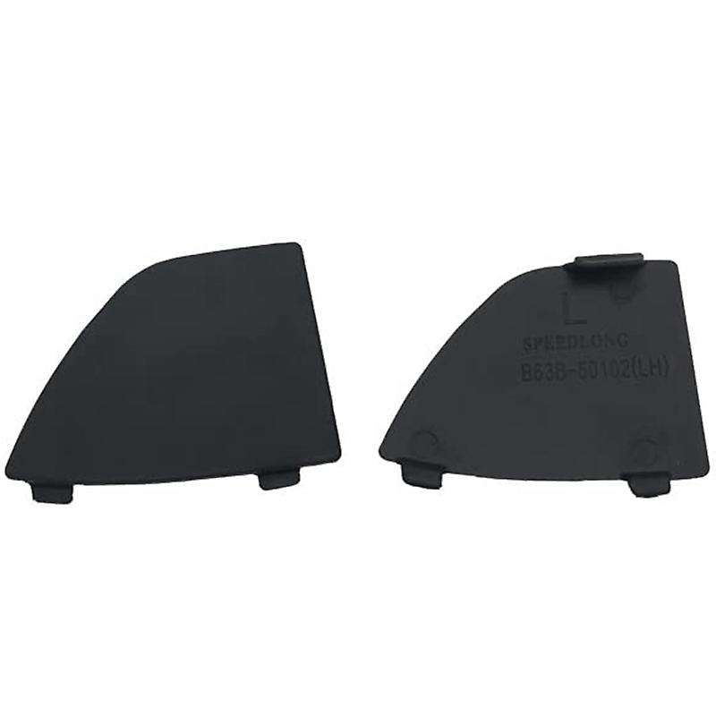 B63B-50-101 B63B-50-102 Car Front Lower Bumper Tow Hook Eye Cover Grille Caps Compatible 3 2017-2018