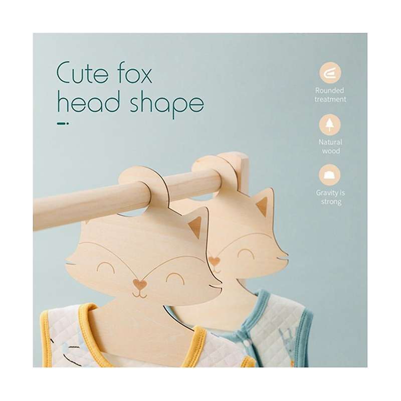Baby Clothes Hangers- Wooden Baby Hangers for Nursery Adorable Cartoon Shaped Kids Hangers,infant C
